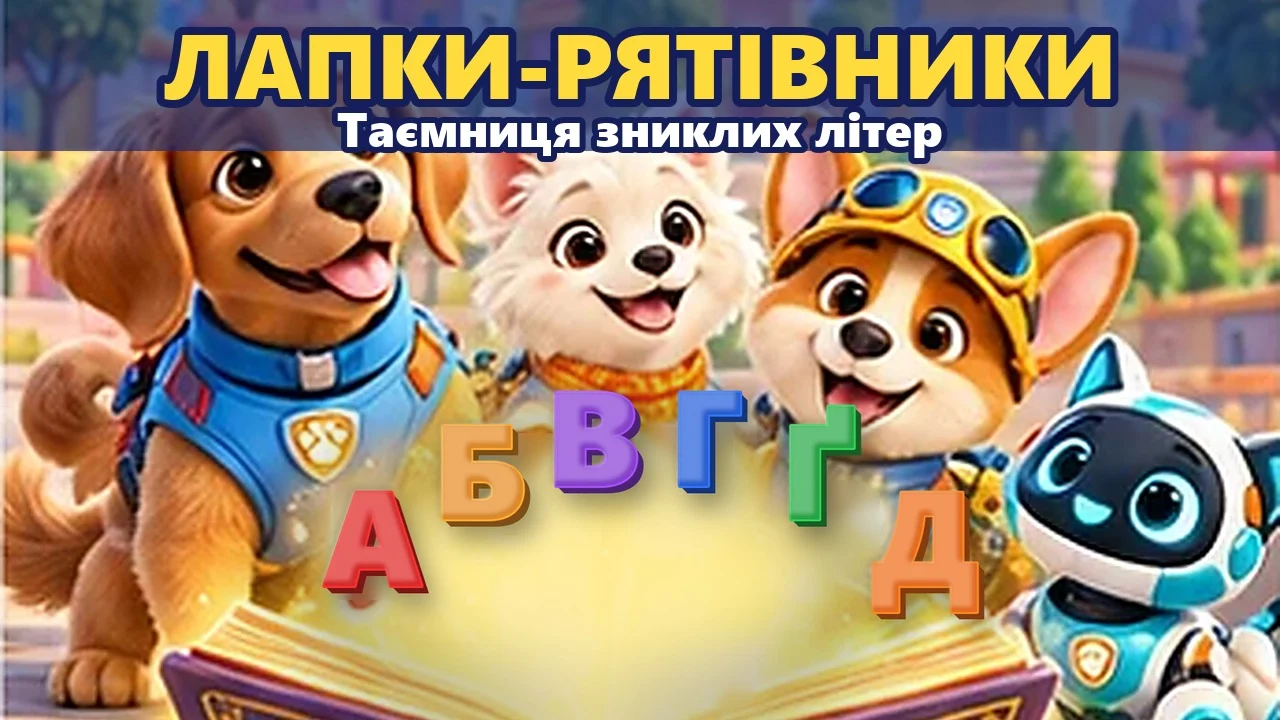 Обкладинка першої серії: Таємниця зниклих літер